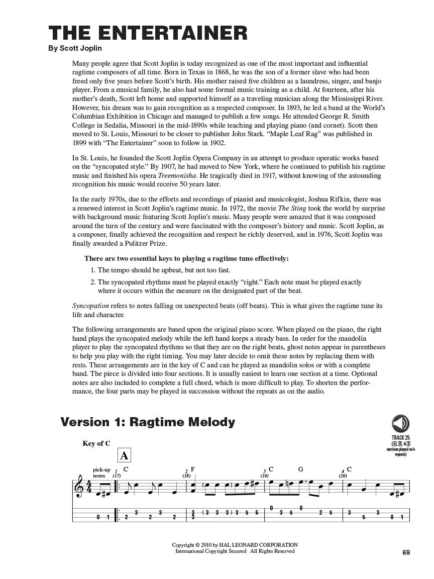 The Ultimate Mandolin Songbook - sample page 6