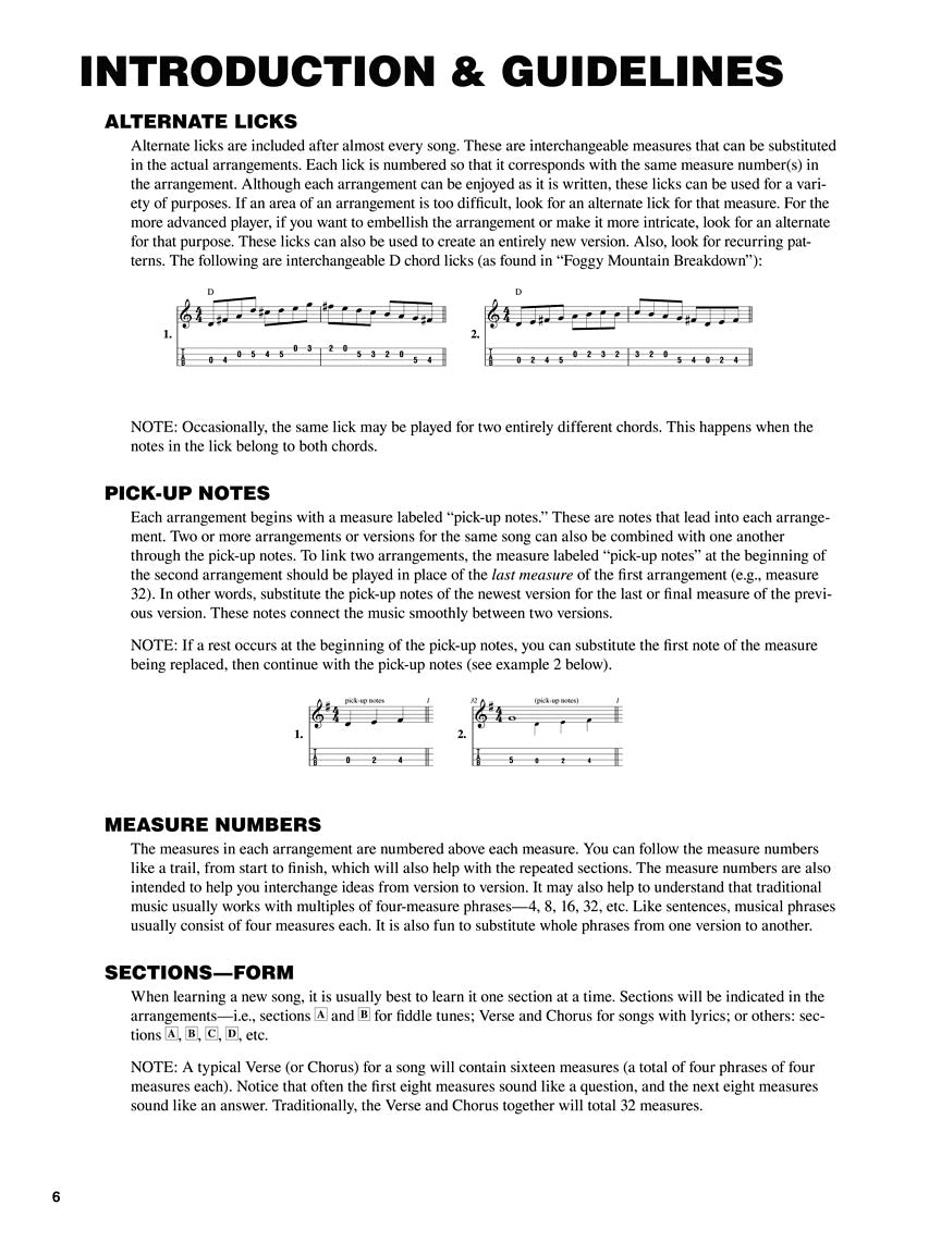 The Ultimate Mandolin Songbook - sample page 3