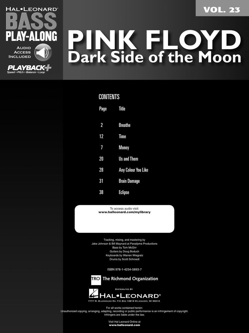Pink Floyd – Dark Side of the Moon - sample page 2