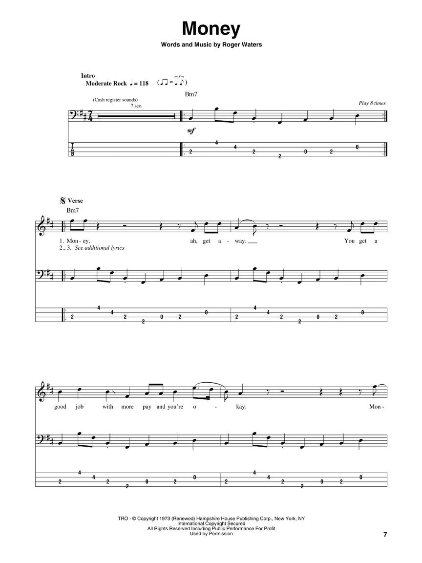 Pink Floyd – Dark Side of the Moon - sample page 4