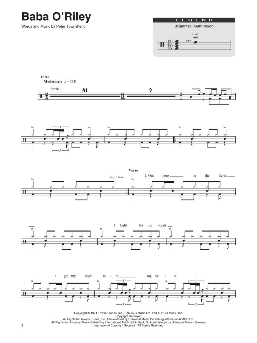 The Who - sample page 3