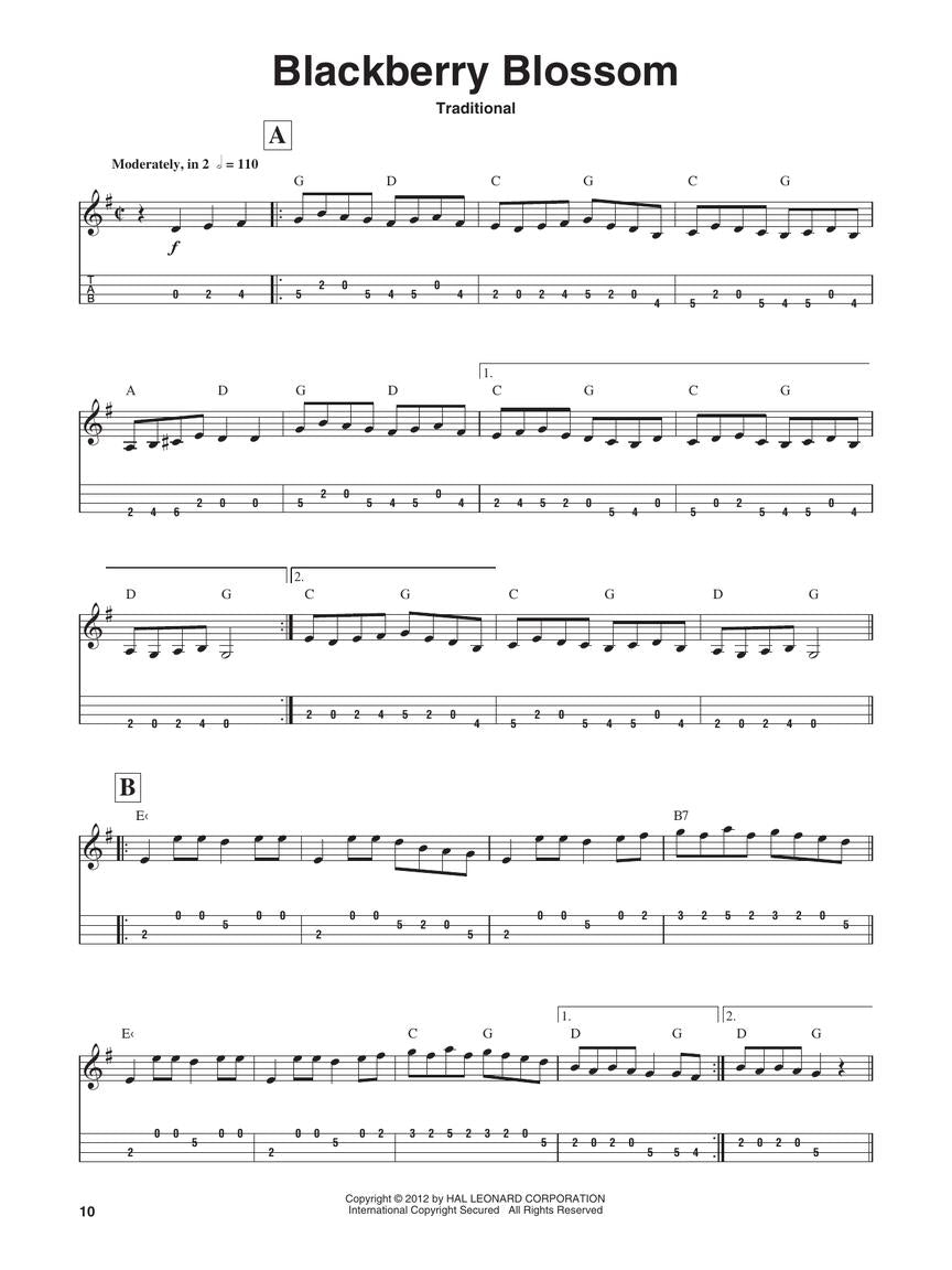 Bluegrass - sample page 3