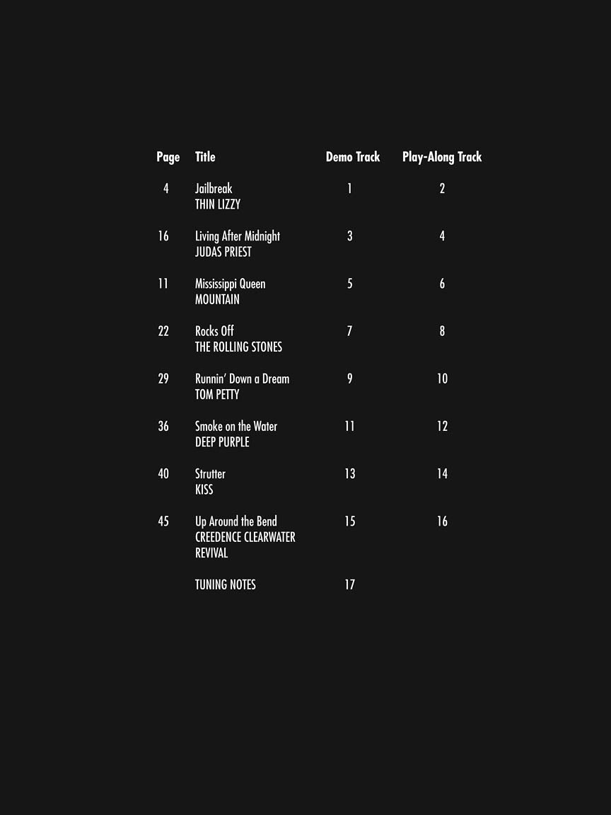 Rock Classics - sample page 1