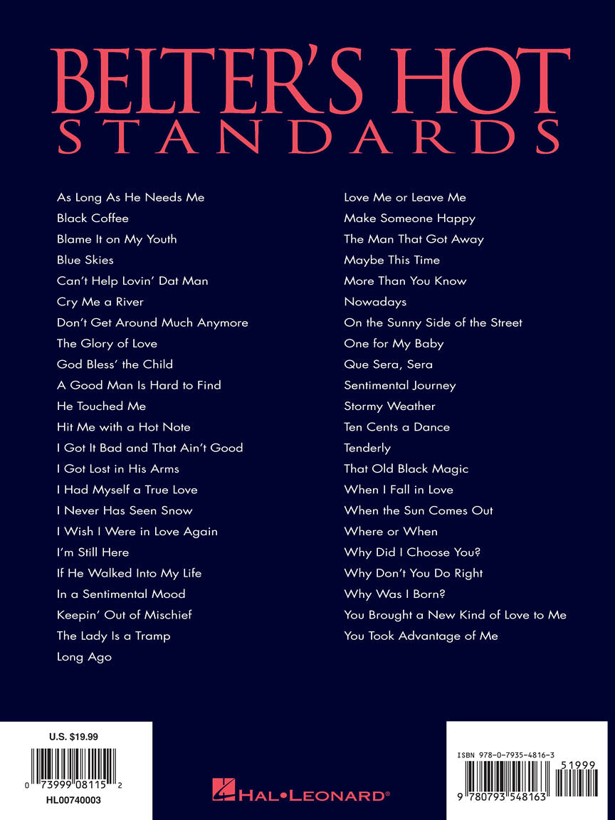 Belter's Hot Standards – Updated Edition - sample page 2