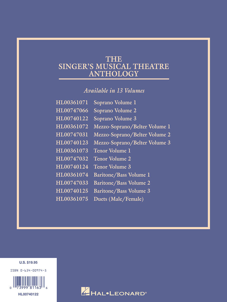 The Singer's Musical Theatre Anthology – Volume 3 - sample page 2