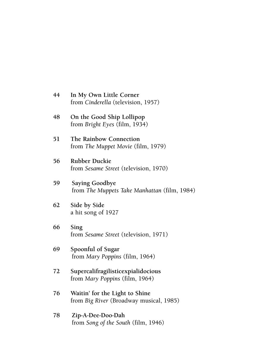 Popular Solos for Young Singers - sample page 4