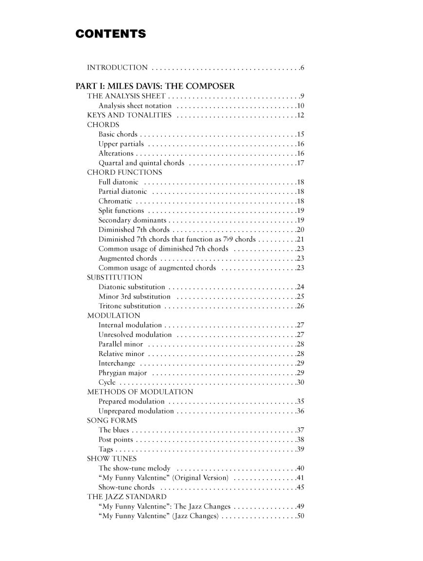 The Music of Miles Davis - sample page 2