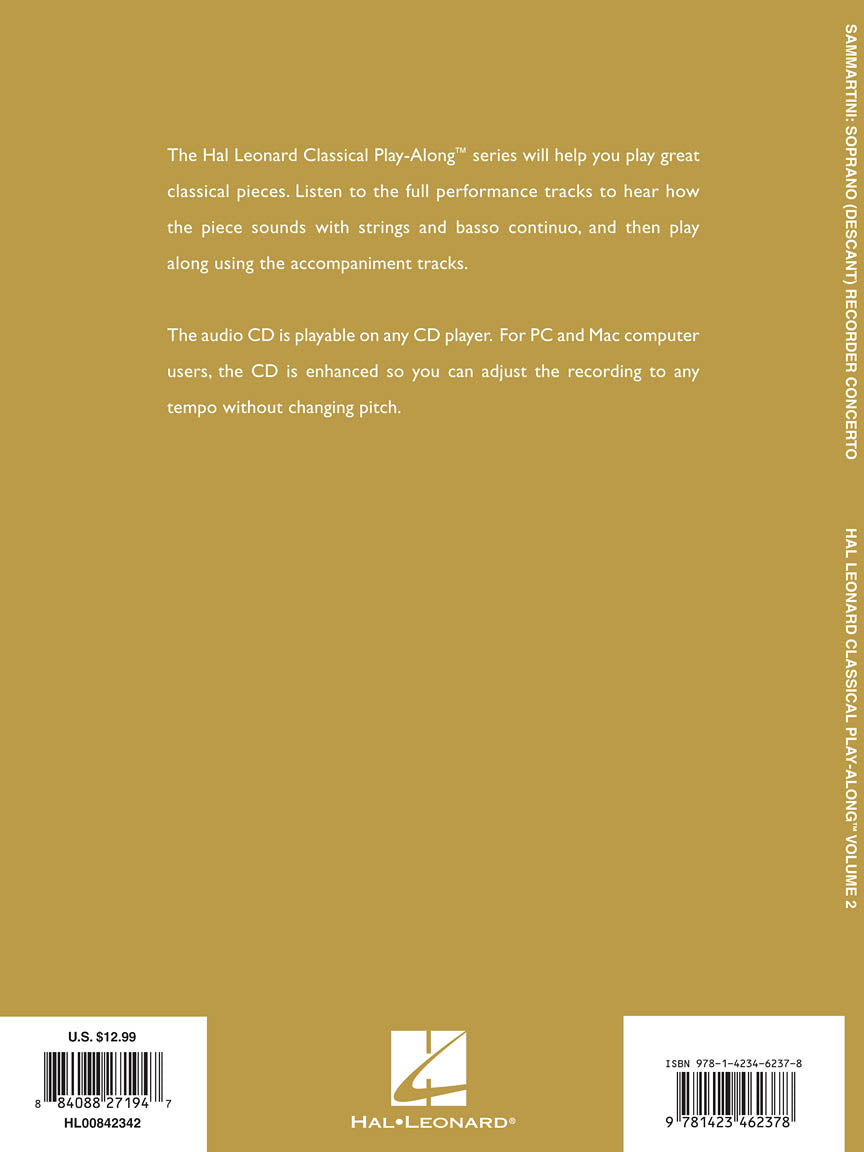 Descant (Soprano) Recorder Concerto in F Major - sample page 2
