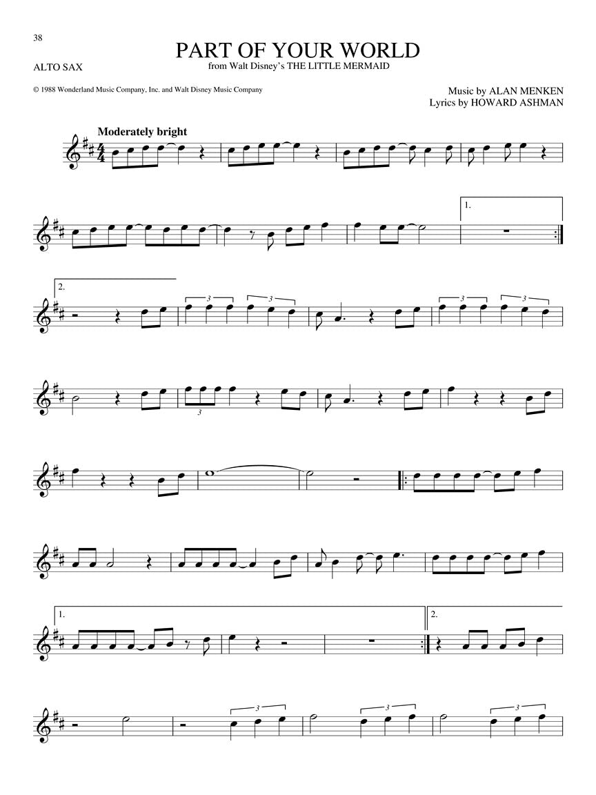The Big Book of Disney Songs - sample page 3
