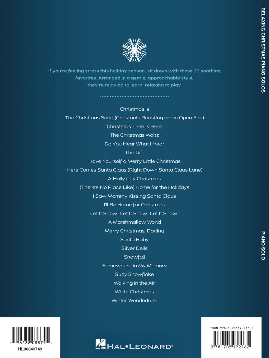 Relaxing Christmas Piano Solos - sample page 6