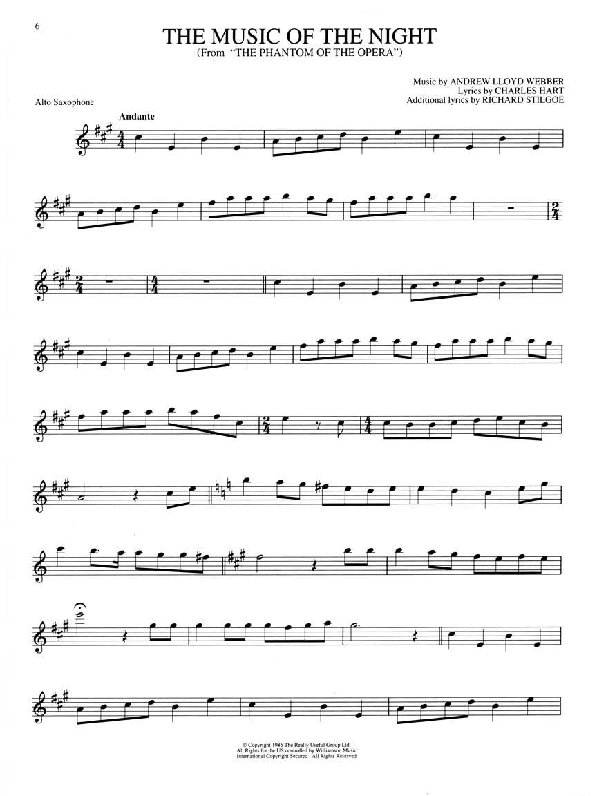 The Phantom of the Opera - sample page 2