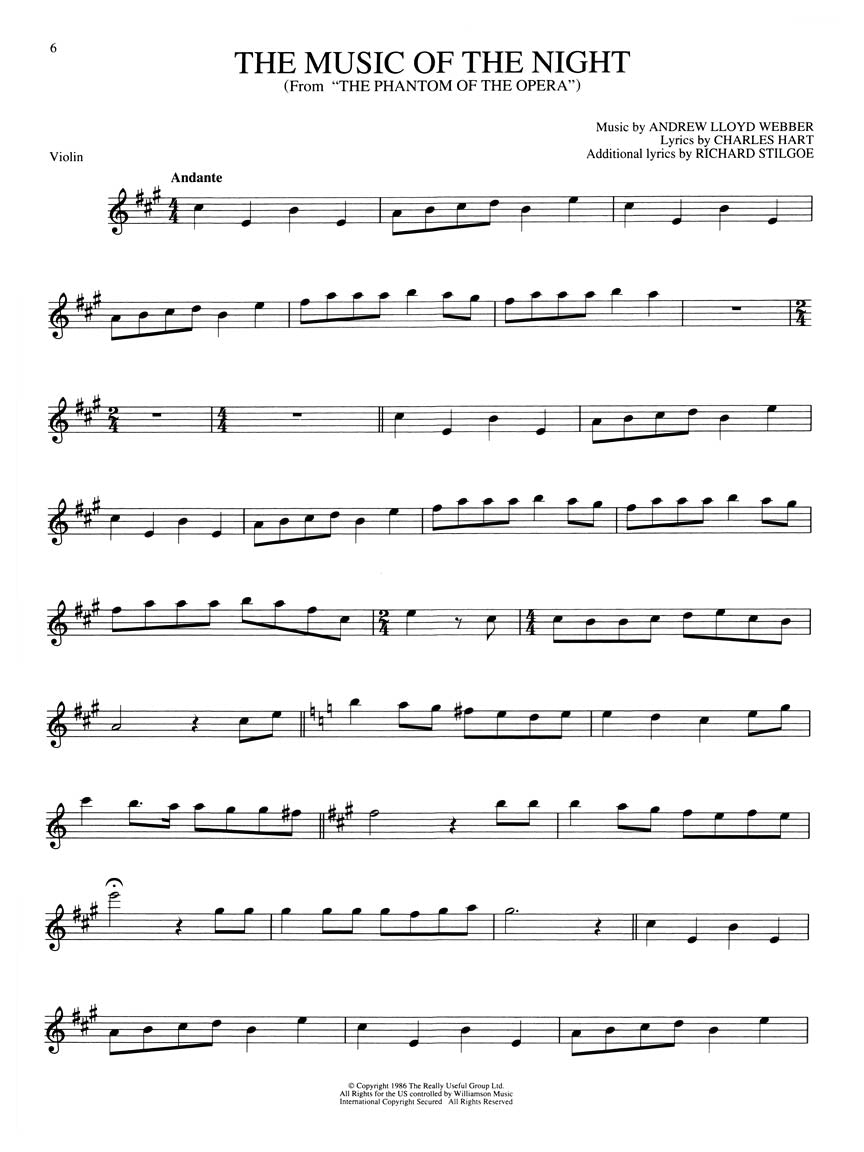 The Phantom of the Opera - sample page 2