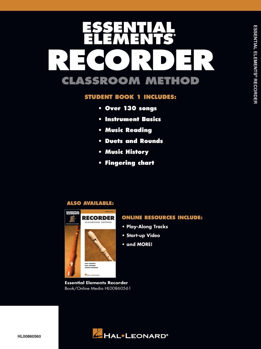 Essential Elements for Recorder Classroom Method – Student Book 1 - sample page 5