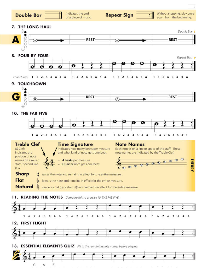 Essential Elements for Band – Eb Baritone Saxophone Book 1 with EEi - sample page 2