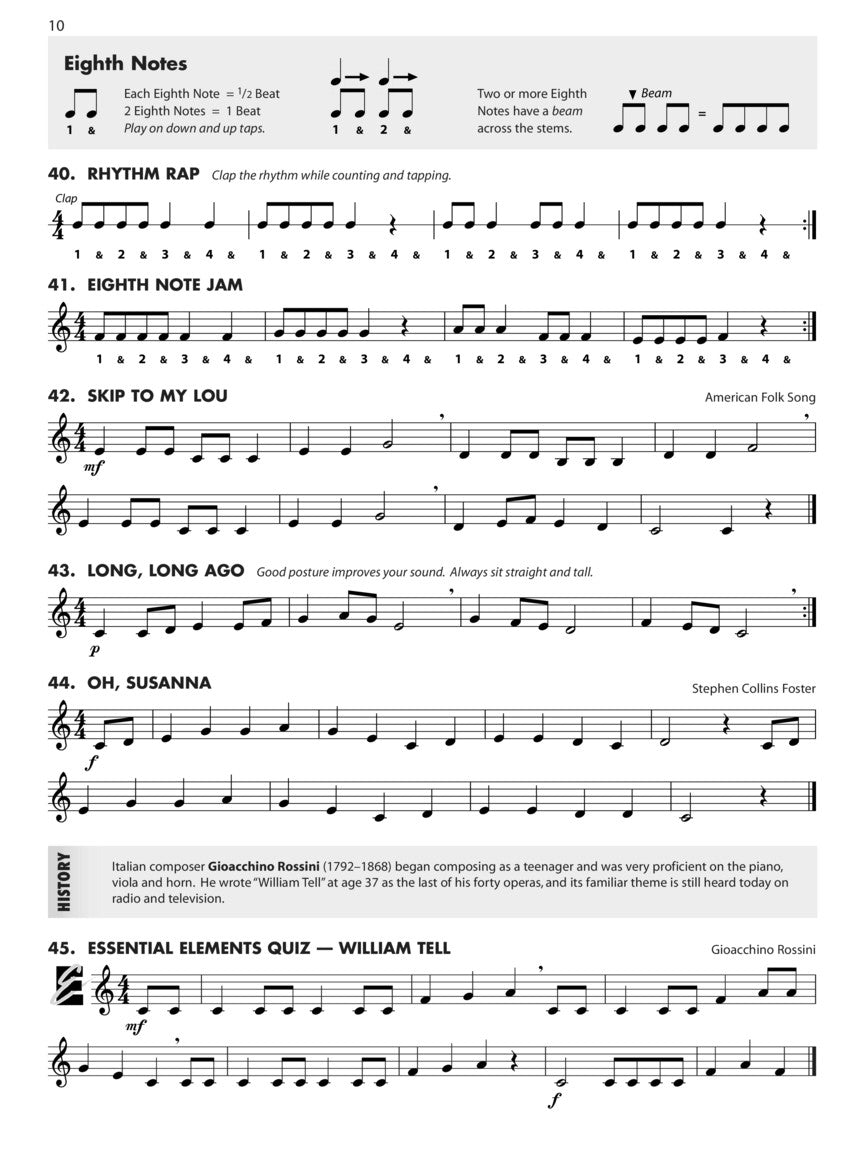 Essential Elements for Band – Bb Trumpet Book 1 with EEi - sample page 3