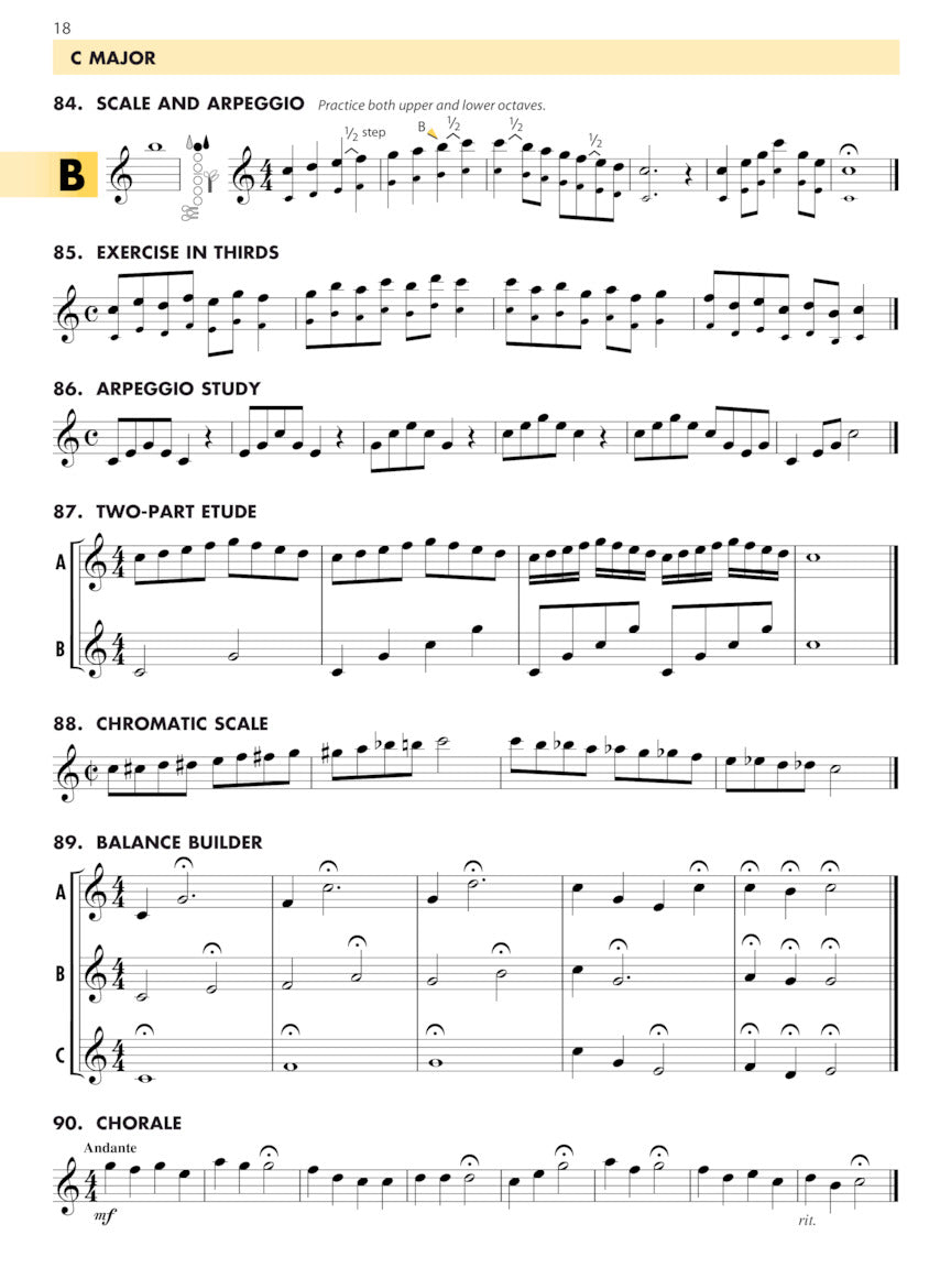 Essential Technique for Band with EEi - Intermediate to Advanced Studies - sample page 3
