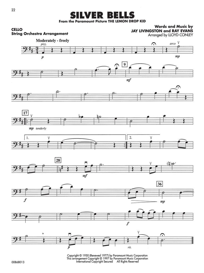 Essential Elements Christmas Favorites for Strings - sample page 4