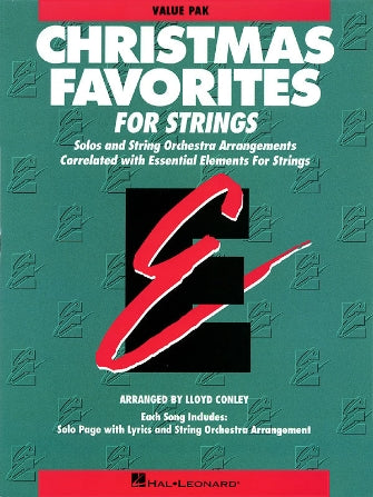 Product Cover for Essential Elements Christmas Favorites for Strings