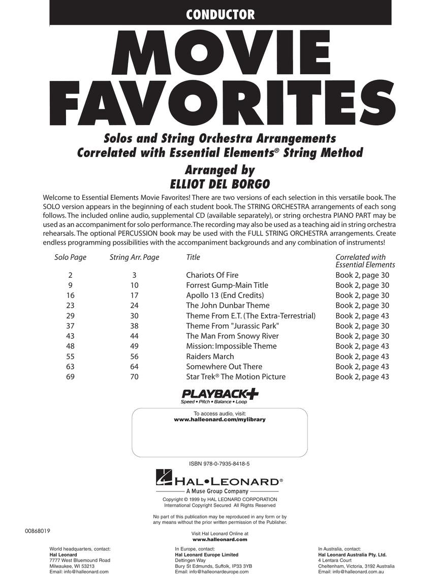 Essential Elements Movie Favorites for Strings - sample page 2
