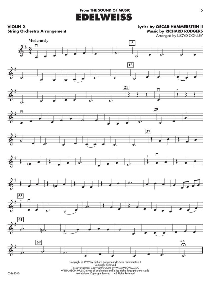 Essential Elements Broadway Favorites for Strings – Violin 1/2 - sample page 5