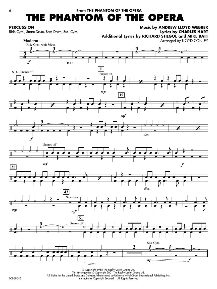 Essential Elements Broadway Favorites for Strings – Percussion Accompaniment - sample page 4