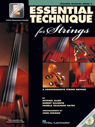 Product Cover for Essential Technique for Strings – Teacher Manual 3 with Online Resources