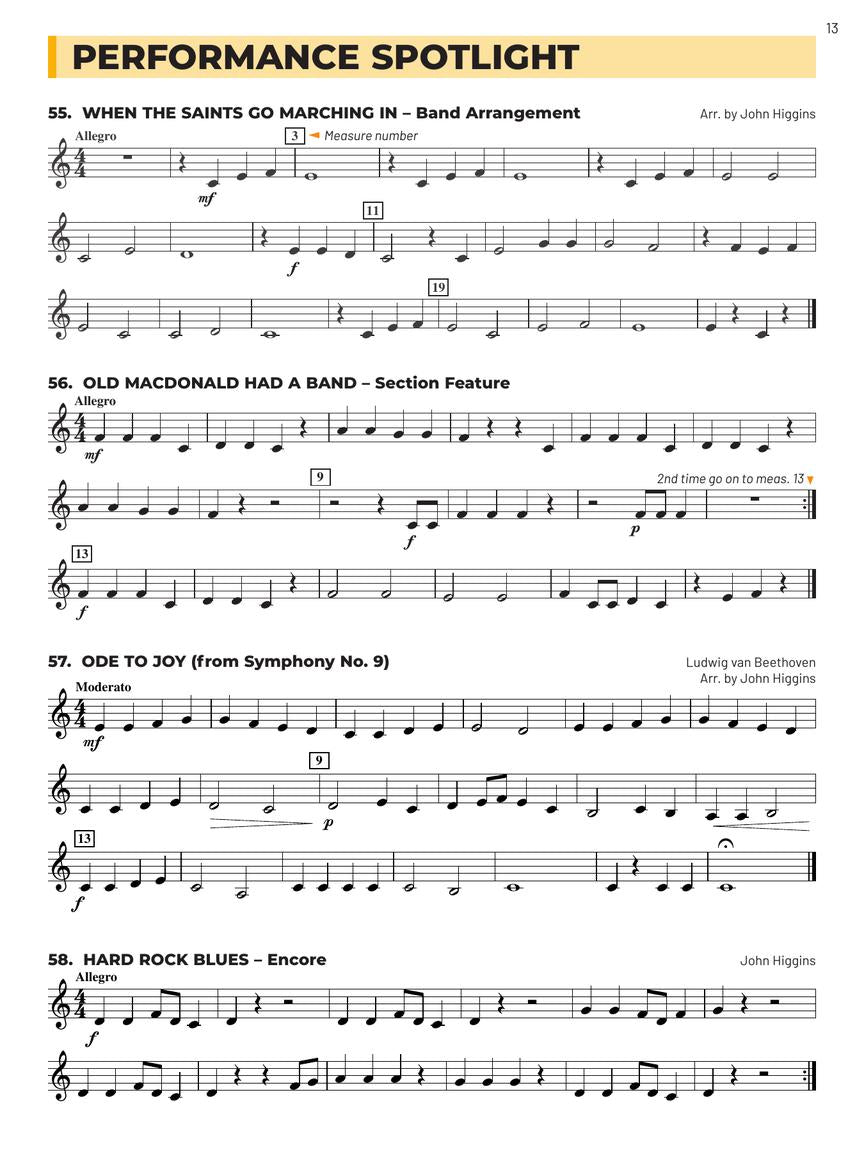 Essential Elements for Band – Bb Clarinet Book 1 with Online Resources - sample page 4