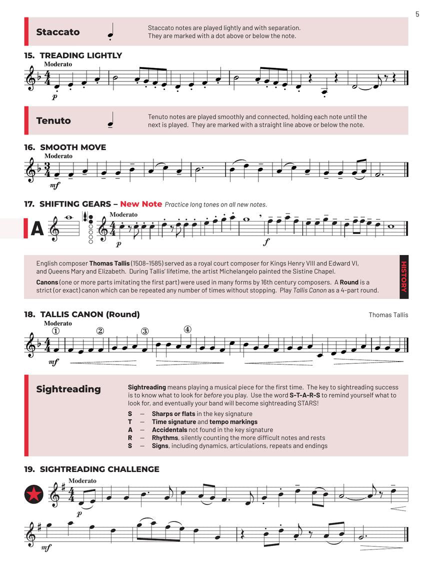 Essential Elements for Band – Bb Clarinet Book 2 with EEi - sample page 2