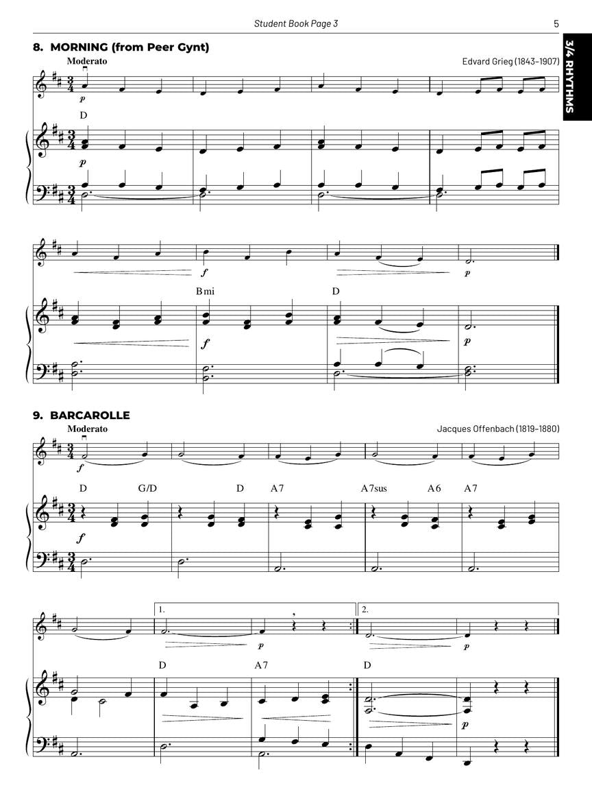Essential Elements for Strings – Piano Accompaniment Book 2 - sample page 2