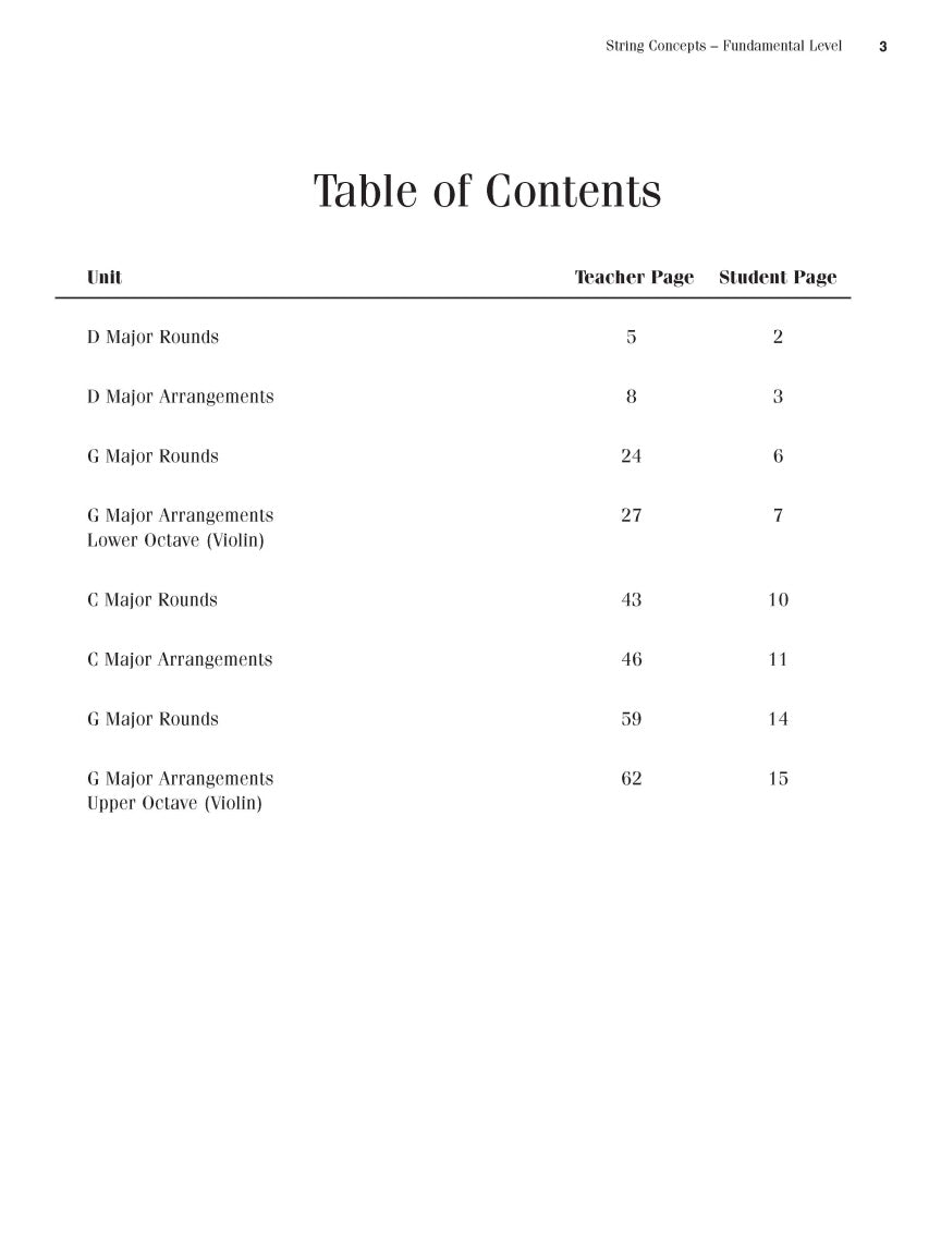 Essential Musicianship for Strings – Ensemble Concepts - sample page 2