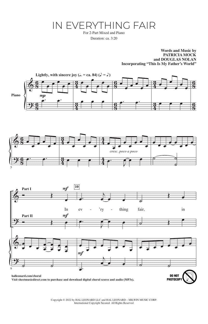 In Everything Fair - sample page 2