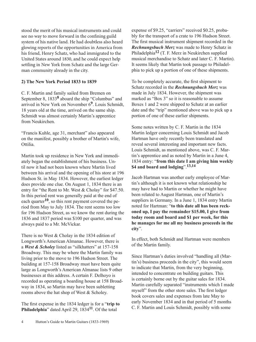 Hutton's Guide to Martin Guitars: 1833-1969 - sample page 12
