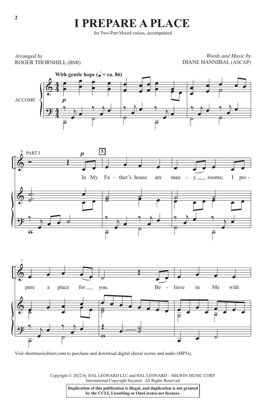 I Prepare a Place - sample page 2