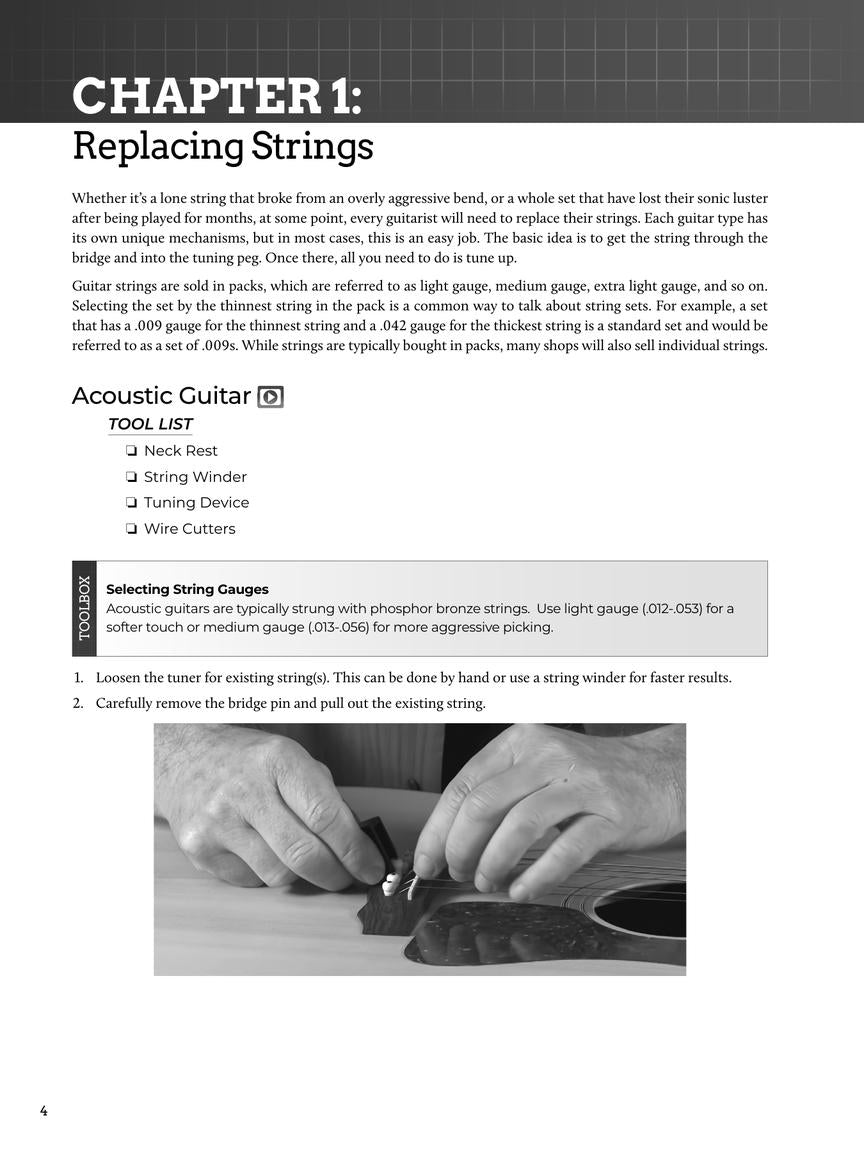 Do-It-Yourself Guitar Setup & Maintenance - sample page 5
