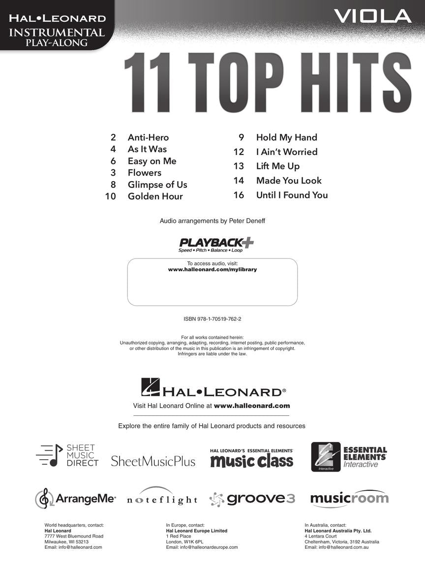 11 Top Hits for Viola - sample page 2