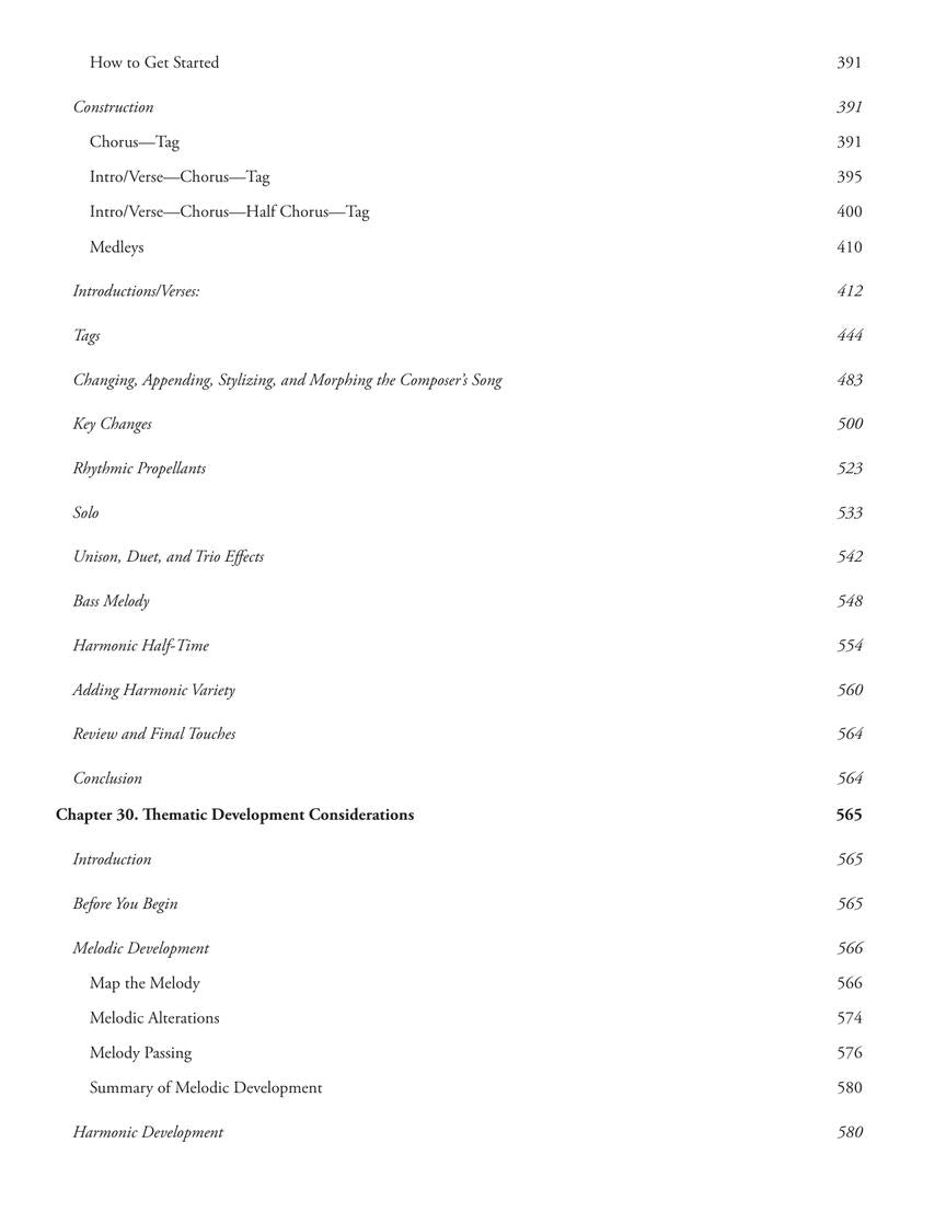 Arranging Barbershop - sample page 10