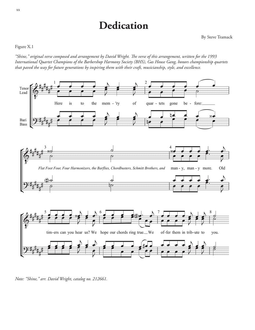 Arranging Barbershop - sample page 14