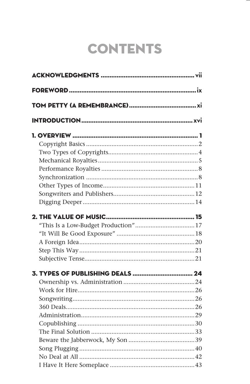 The Plain & Simple Guide to Music Publishing – 5th Edition - sample page 2