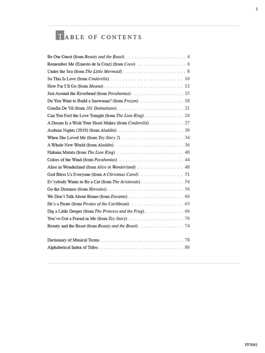 Adult Piano Adventures – Disney Book 2 - sample page 2