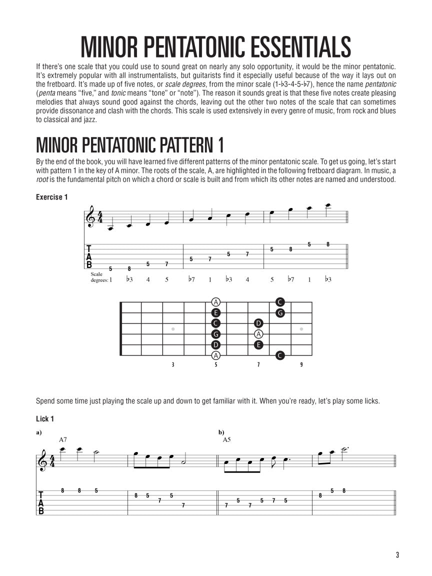 Hal Leonard Guitar Soloing Method - sample page 3
