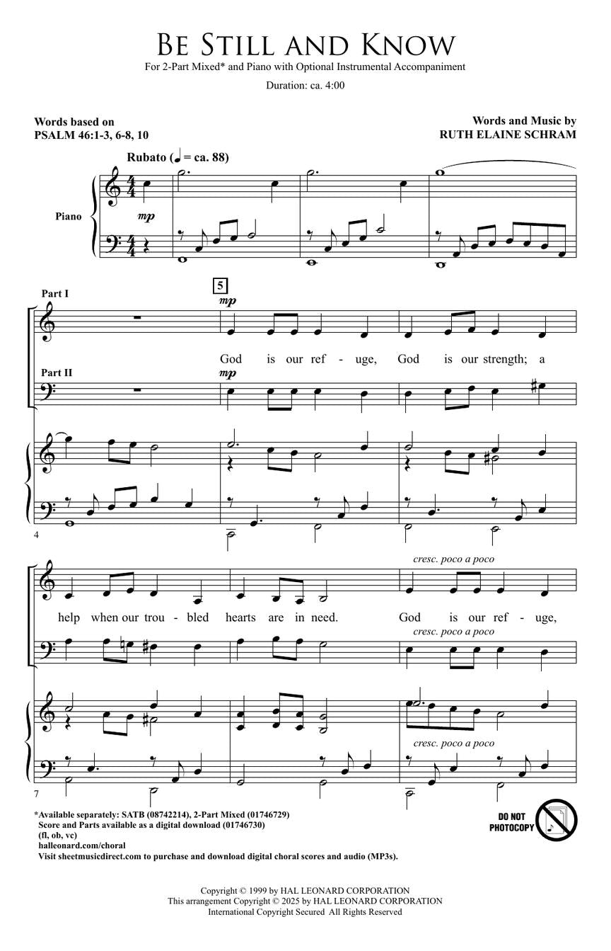 Be Still and Know - sample page 2