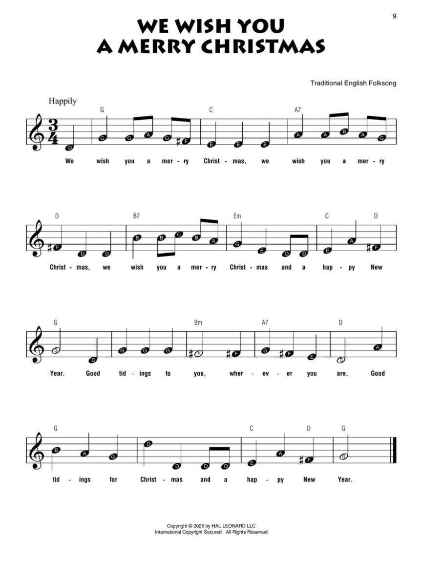 Christmas Hits – Recorder Fun! - sample page 5