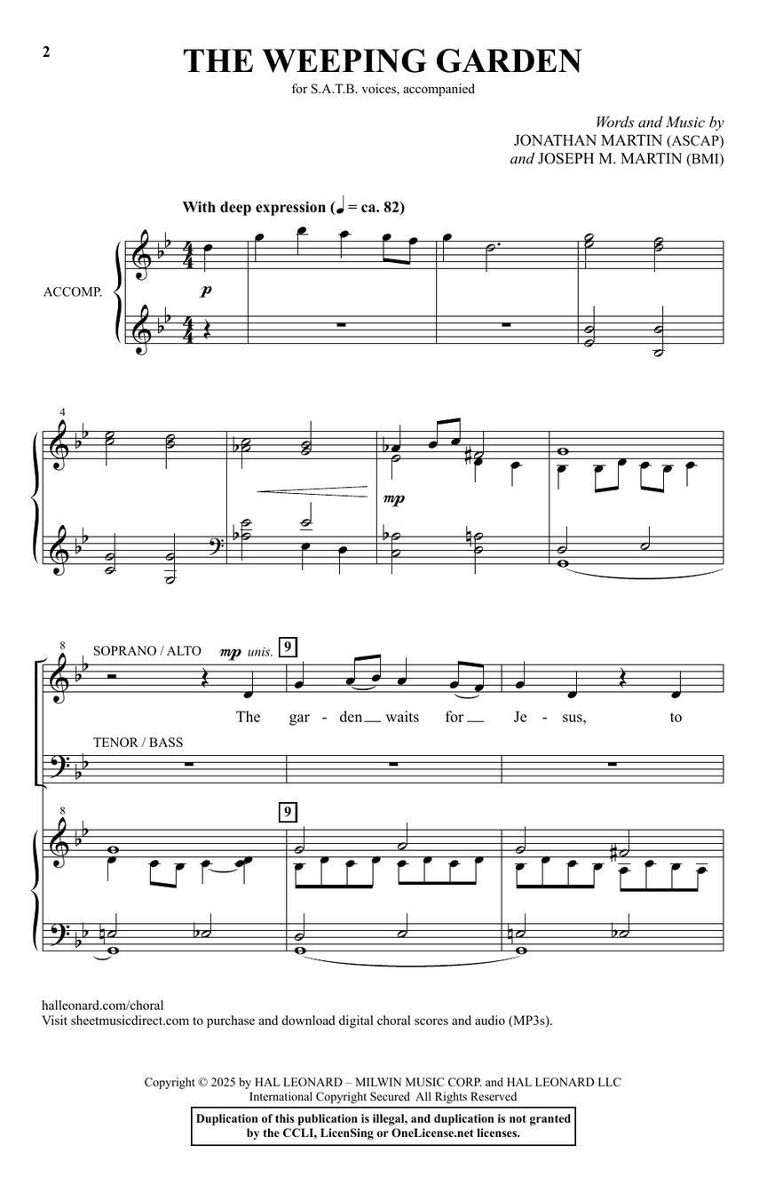 The Weeping Garden - sample page 2