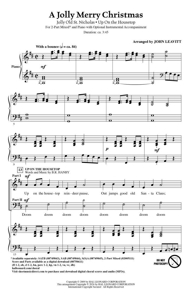A Jolly Merry Christmas - sample page 2
