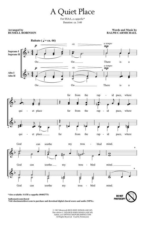 A Quiet Place - sample page 2