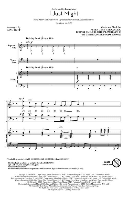 I Just Might - sample page 3