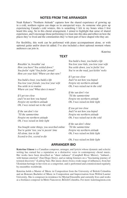 Northern Attitude - sample page 2