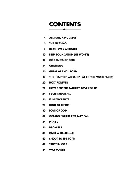 Peaceful Piano Worship - sample page 2