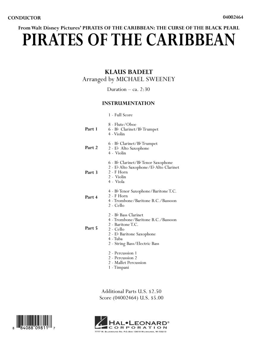 Pirates Of The Caribbean Medley 1 And 2 - sample page 2