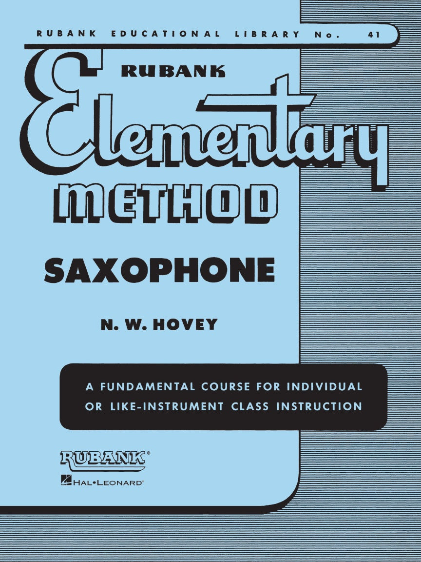 Rubank Elementary Method – Saxophone - sample page 1